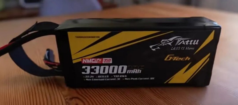 Tattu高能量密度半固態(tài)無人機電池