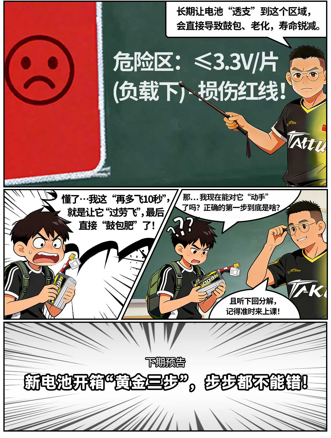 認(rèn)識(shí)穿越機(jī)電池幾大核心參數(shù)！