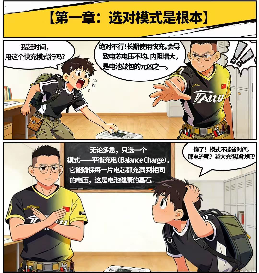 穿越機電池充電養(yǎng)護指南-選對模式