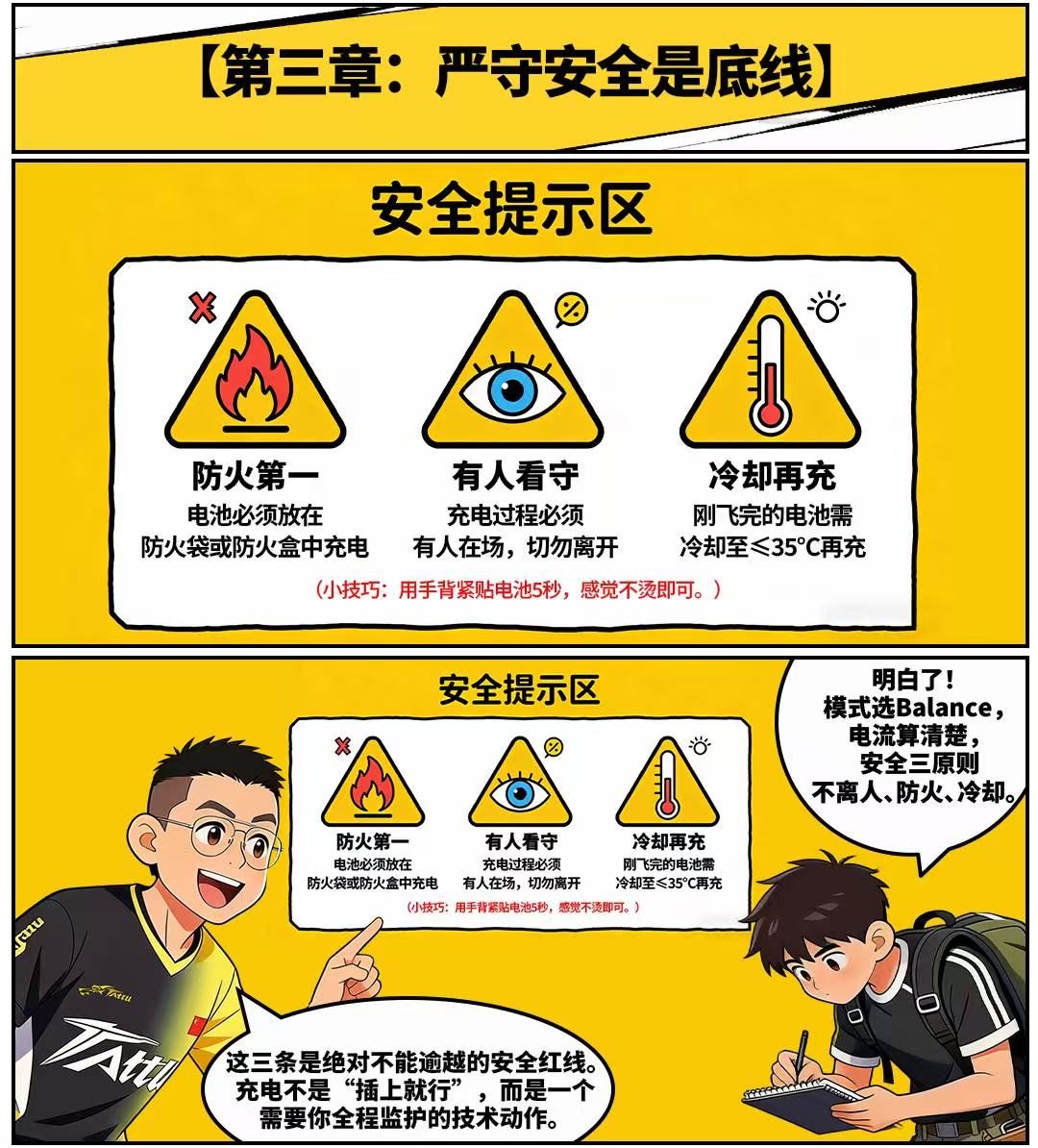 穿越機電池充電養(yǎng)護指南-嚴(yán)守安全