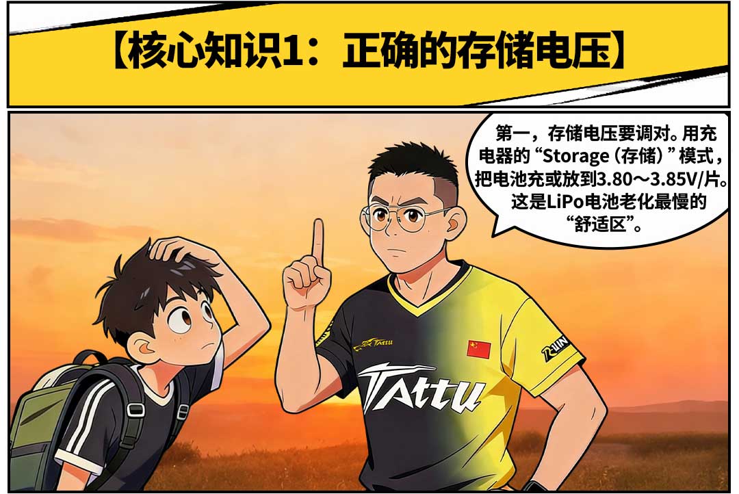穿越機電池正確的存儲電壓 穿越機電池正確的存儲電壓